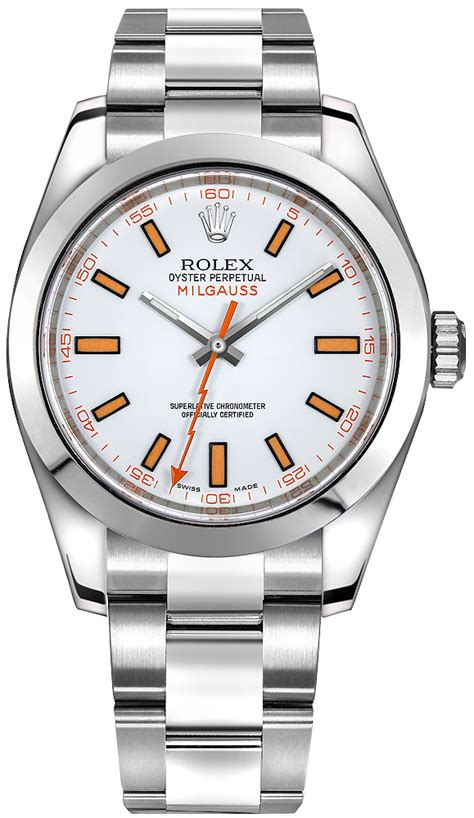 rolex milgauss 2021|Rolex Milgauss 116400 white.